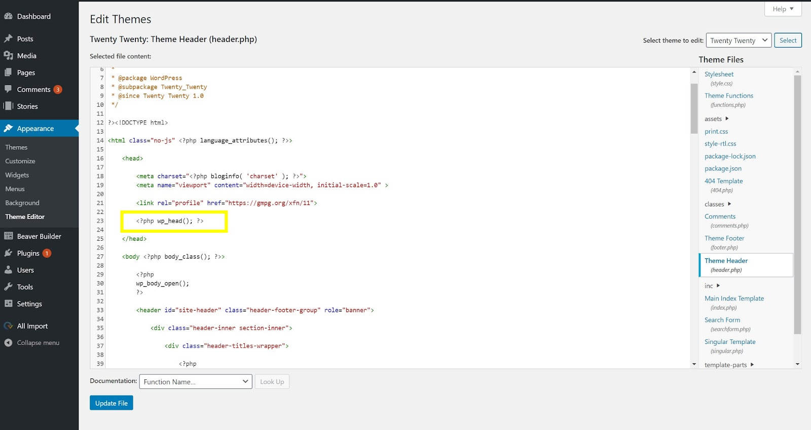 WordPress Hooks
