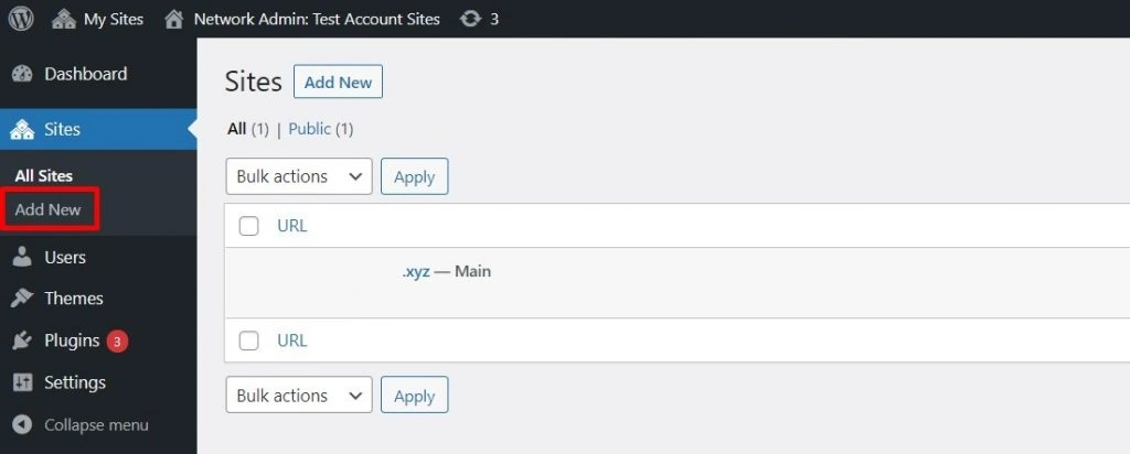 WordPress Multisite