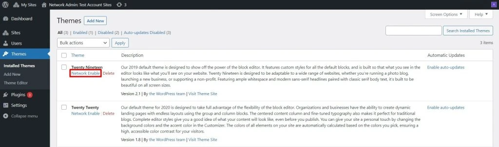 WordPress Multisite