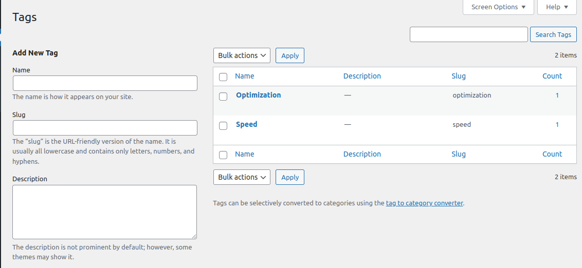 Wordpress SEO
