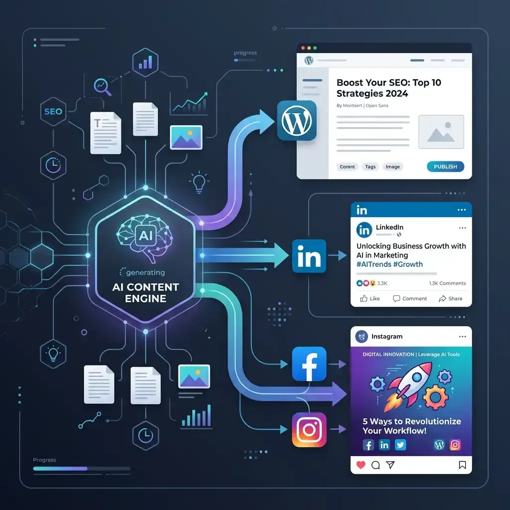 Monthly AI SEO Content Engine with Gemini