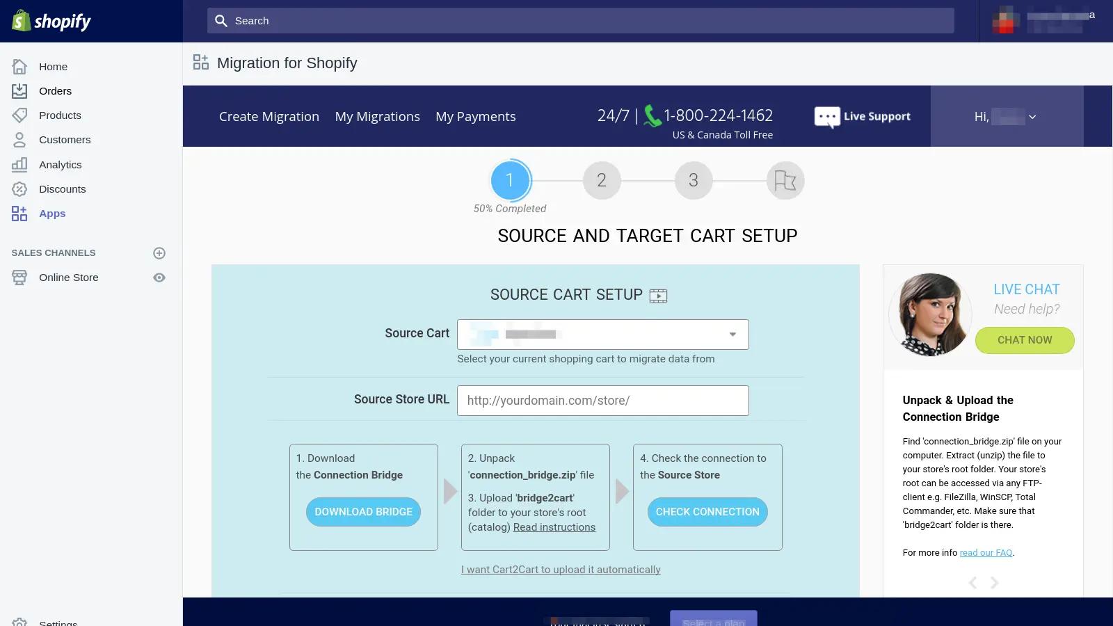 Shopify Migration Methods